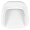 Flash Furniture White Vinyl Adjustable Height Barstool CH-122070-WH-G-GG - alternate 3